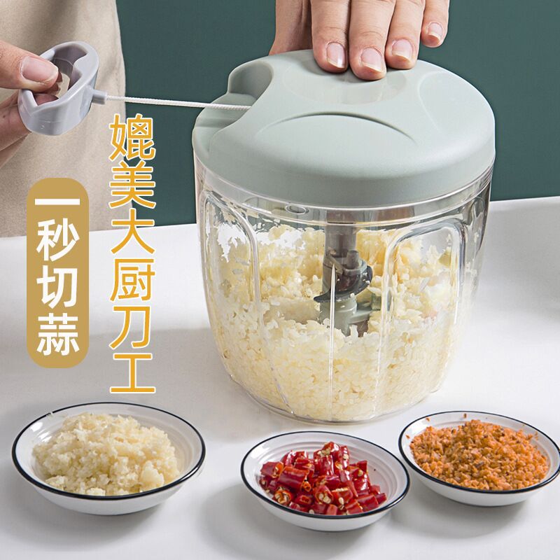 Овощерезка и ручная мясорубка, пресс для чеснока