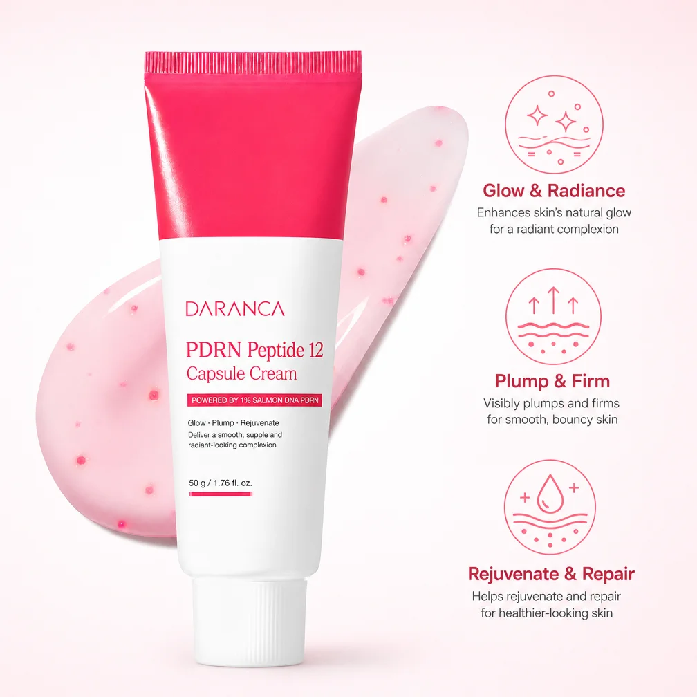 Корейские Косметические Средства Private Label Oem Odm: Омолаживающий И Осветляющий Крем Для Лица С Pdrn-пептидом,12 Капсул