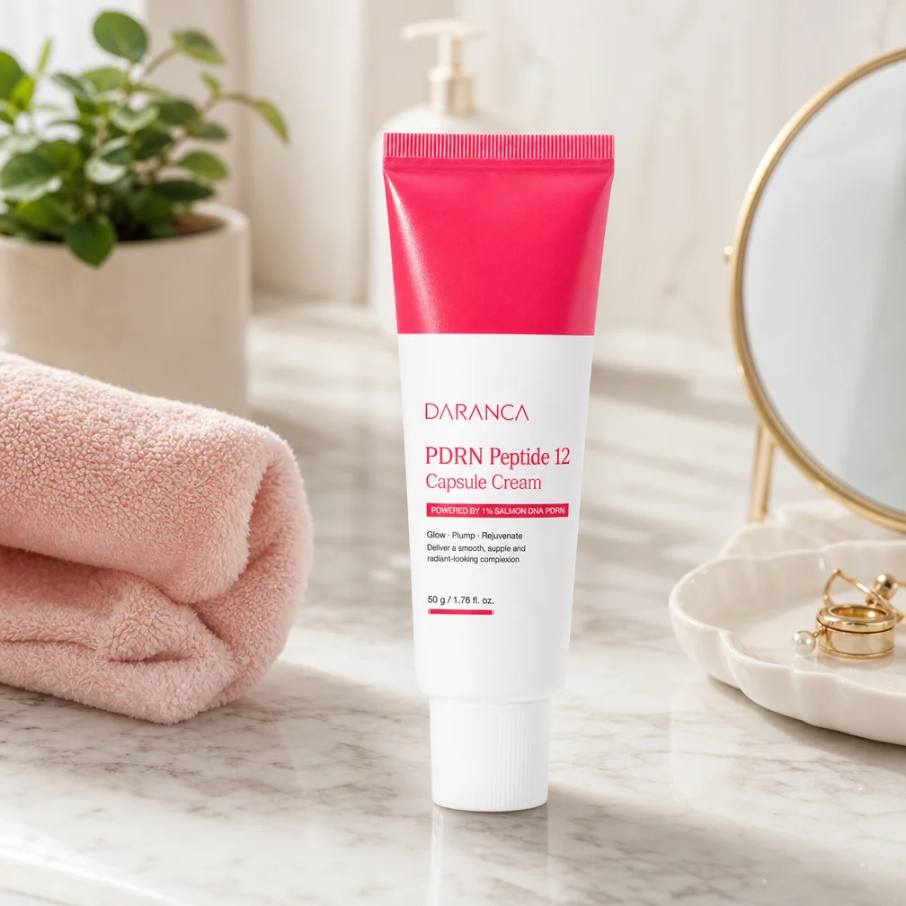 Корейские Косметические Средства Private Label Oem Odm: Омолаживающий И Осветляющий Крем Для Лица С Pdrn-пептидом,12 Капсул