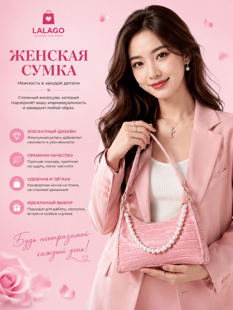 Розовый / Розовый